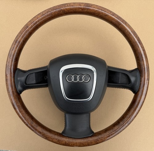 Seltenes holzlenkrad audi - holzlenkrad,