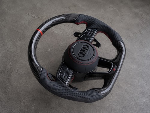 Audi carbon lenkrad - leder, a6
